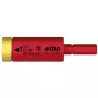 Sukimo momento adapteris Wiha easyTorque 1,2 Nm raudonai geltonas, skirtas SlimBits SlimVario
