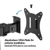 Monitoriaus laikiklis 17-32 colių, 9 kg maks., juodas