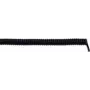 LAPP 73220263 Spirulinis kabelis UNITRONIC® SPIRAL 1200 mm / 1600 mm 6 x 0,25 mm² Juodas 5 vnt.