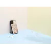 Apsauginis telefono dėklas iKins, skirtas Apple iPhone 12 / 12 Pro – rožinio marmuro dizainas