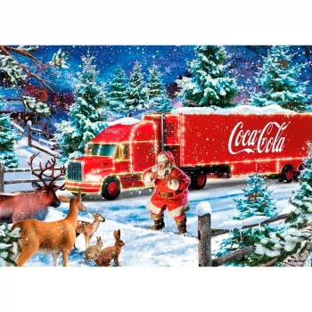 Dėlionė Schmidt Spiele Coca Cola Christmas Truck 1000 vnt