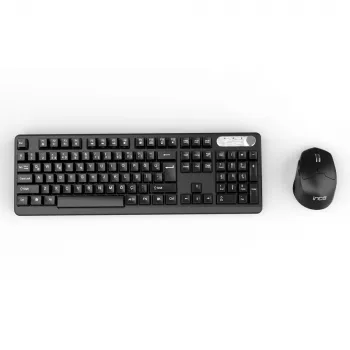 Inca IWS-549U belaidė klaviatūra ir pelė RF USB QWERTY turkiškas juodas
