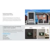 Vaizdo domofono jutiklinis monitorius EZVIZ 7 colių modelis 318500248 – atskiras valdymas dviejų butų namams