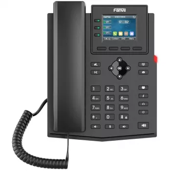 IP telefonas Fanvil X303W juodas