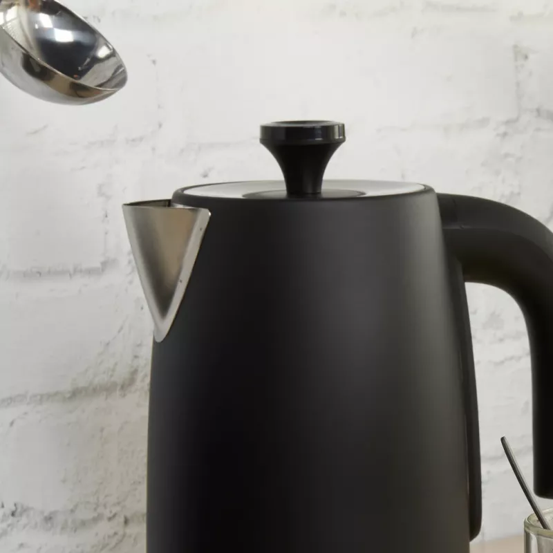 Elektrinis virdulys Petra 1.7L 3KW matinė juoda
