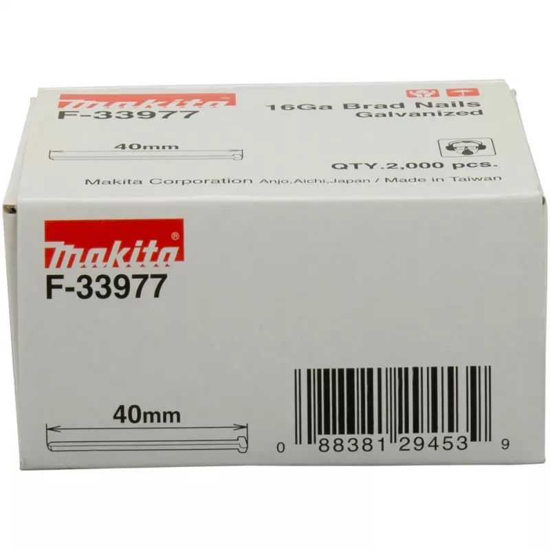 MAKITA STICKS 16GA 1,2x40mm /2000vnt.
