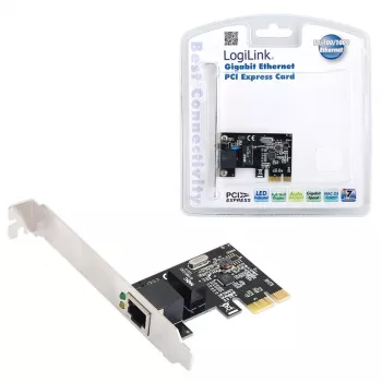 Tinklo plokštė LogiLink PCI Express PC0029A 1000 Mbit/s