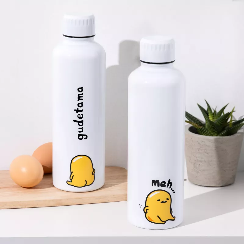 Termosas vandeniui Paladone Gudetama 500 ml nerūdijančio plieno su izoliacija