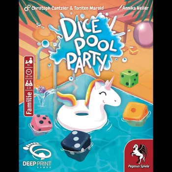 Deep Print Games: Dice Pool Party, kauliukų žaidimas
