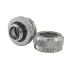 XSPC Jungtis G1/4 iki 14mm kieto vamzdelio, chromuota - 8 vnt.