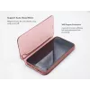 VixFox Folio Dėklas iPhone XSMAX – Rožinis, apsauginis piniginės tipo dėklas