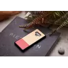Apsauginis dėklas iš medžio ir polikarbonato Samsung Galaxy Note 9 (N960) – juodas, mišrus raštas