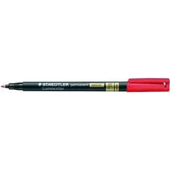 Staedtler Lumocolor 319 raudonas plonas flomasteris