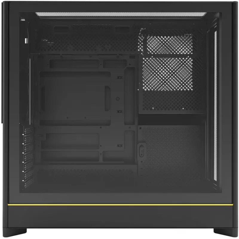Korpusas Montech HS01 Midi Tower juodas