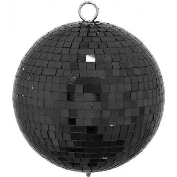 Mirror Ball EUROLITE 15 cm juoda – disko veidrodinis rutulys apšvietimo efektams