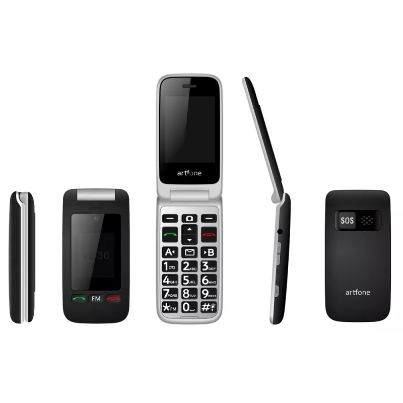 Mobilus telefonas Sponge Artfone C10 Flip 2.4 colio