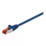Wentronic Goobay jungiamasis kabelis RJ-45 (M) - RJ-45 (M) 5,0 m SFTP PiMF CAT 6 presuotas, halogenų neturintis, mėlynas (68270)