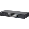Dahua Technology S3016-16GT tinklo jungiklis, nevaldomas, L2, Gigabit Ethernet (10/100/1000), montuojamas ant stalo / sienos, juodas