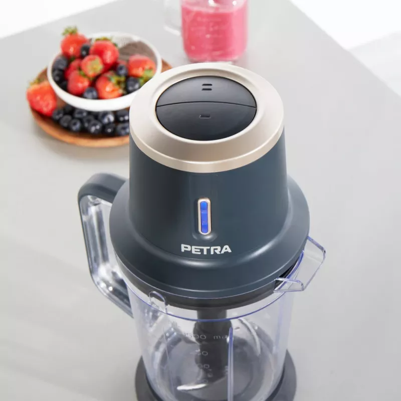Belaidis trintuvas Petra PT5393BGRYVDE, 1,5 l, nerūdijančio plieno peiliai