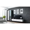 Cama uždara Spintelė VIGO '180' 180/40/30 sonomos ąžuolas/baltas blizgus