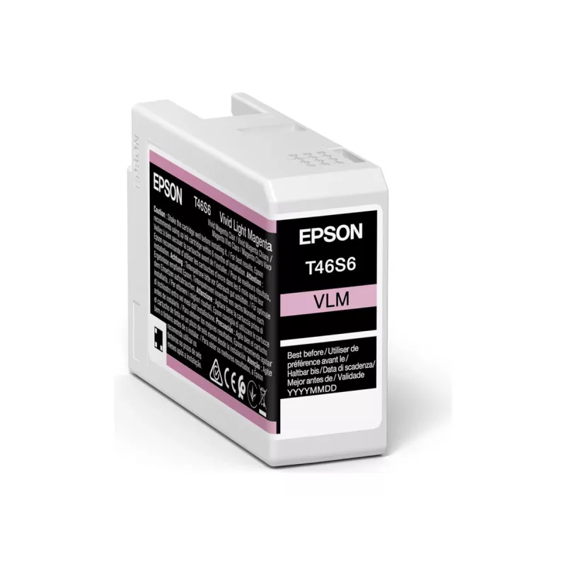 Epson UltraChrome Pro10 rašalo kasetė 1 vnt. Originali šviesiai purpurinė