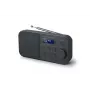 Muse M-109DB kilnojamasis radijas, DAB+/FM PLL, LCD displėjus, žadintuvas, baterijos/tinklo maitinimas, juodas