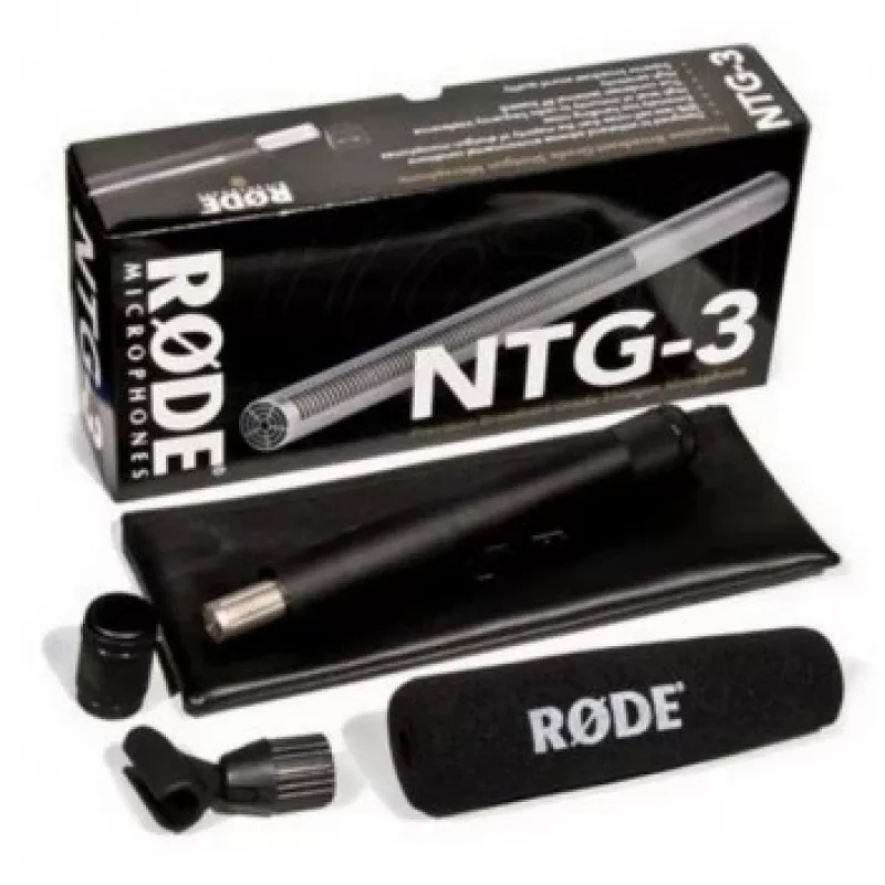 RØDE NTG-3B mikrofonas juodas Scenos / pasirodymų mikrofonas