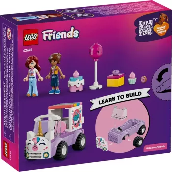 LEGO FRIENDS 426719 Automobilis su vienaragiu torto pristatymui