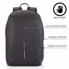 Kuprinė XDDESIGN Bobby Soft su 15,6 col. nešiojamojo kompiuterio skyriumi, 16 L, PET, juoda