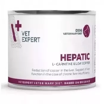 VET EXPERT Hepatic Chicken šlapias šunų ėdalas - 200g