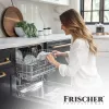Indaplovių druska FRISCHER FR00101_1200, 1,2 kg, vandens minkštinimo druska plastikiniame inde
