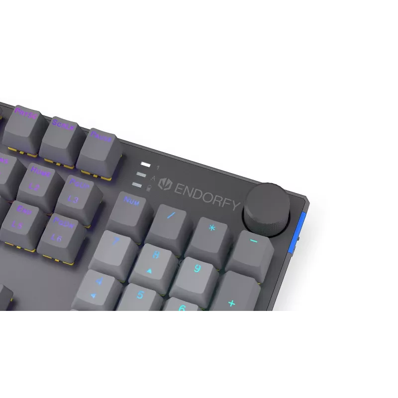 Belaidė klaviatūra ENDORFY Thock V2, Yellow by Gateron