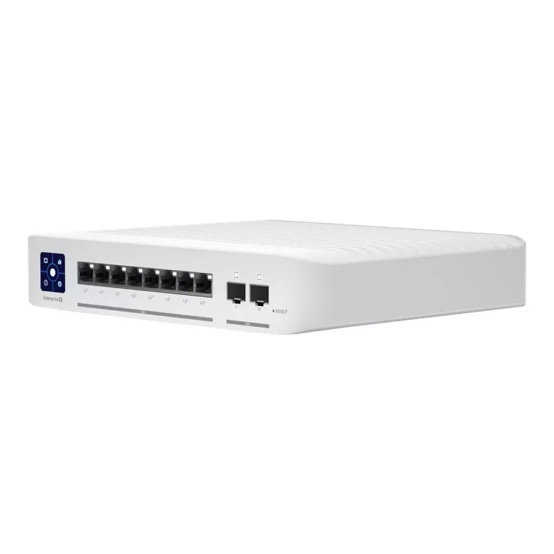 Ubiquiti UniFi Enterprise 8 PoE valdomas L3 2,5G eterneto jungiklis su PoE+ ir 10G SFP+