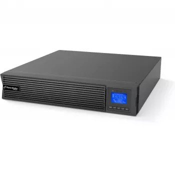 UPS Rack PowerWalker VFI 1000 LICR IoT PF1 ON-LINE 1000VA 8x IEC C13 USB-B RS-232 LCD 2U