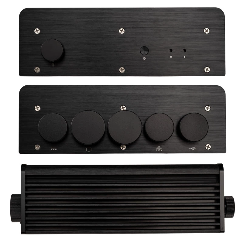Korpusas PC Akasa Pascal PX Ultra Small Form Factor juodas