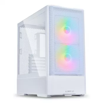 Korpusas MidiTower Lian Li LANCOOL 207 baltas, permatomas šoninis langas, ATX/MicroATX/MiniITX, be maitinimo šaltinio