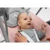 Lionelo OTTO COZY GREY kūdikio supimo kėdutė – kompaktiška, minkšta sėdynė, 5 taškų saugos diržai