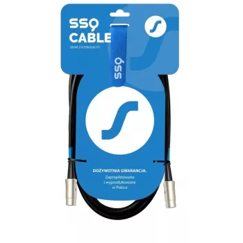 SSQ MIDI2 SS-1418 Laidas MIDI (5 kontaktų) - MIDI (5 kontaktų) 2 m Juodas