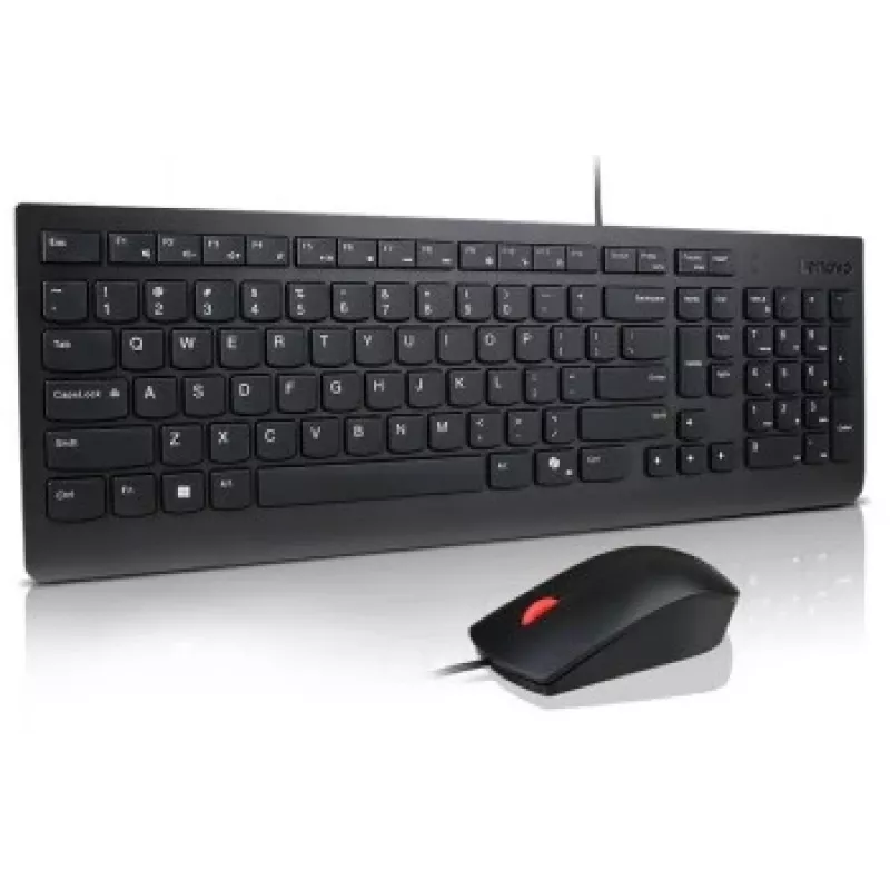 Lenovo Essential laidinis klaviatūros ir pelės rinkinys