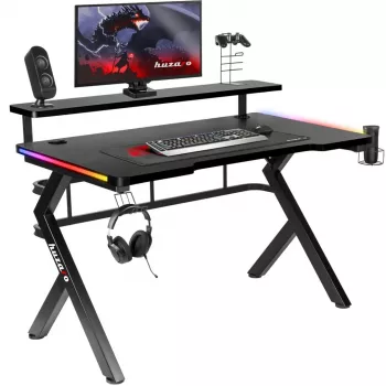 HUZARO HERO 5.0 RGB žaidimų stalas