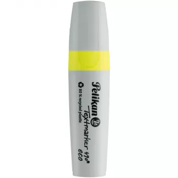 Žymeklis Pelikan Textmarker 490 eco smailusis antgalis Geltona