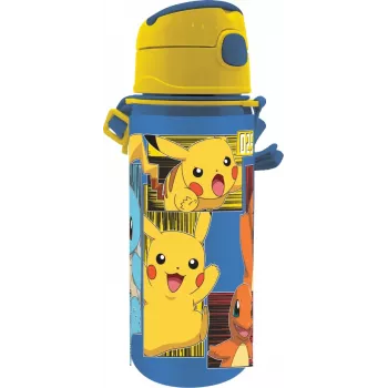 Aliumininis butelis 600 ml Pokemon