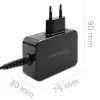 Maitinimo adapteris QOLTEC 52384 GaN 30W išėjimas 5–20V USB įkroviklis