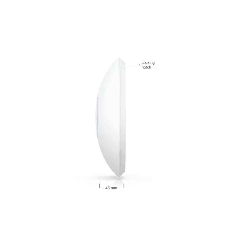 Ubiquiti U7 Long-Range 7300 Mbit/s Baltas Power over Ethernet (PoE)
