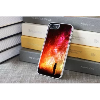 Apsauginis dėklas iKins Apple iPhone 8/7 — Starry Night baltas