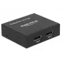 Vaizdo skirstytuvas DeLOCK 87691 DisplayPort 2x DisplayPort