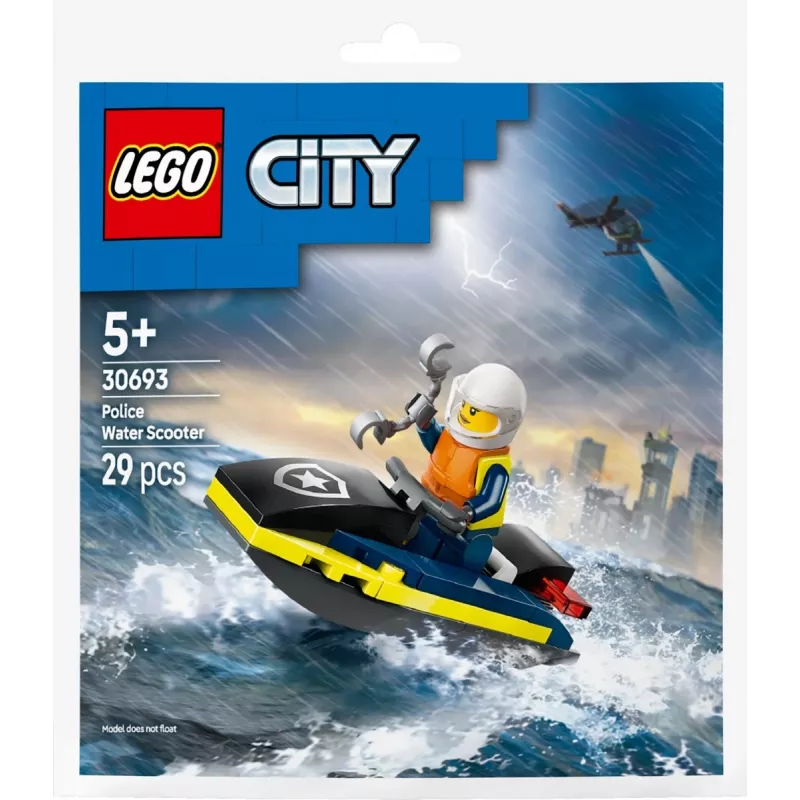 LEGO CITY 30693 Policijos vandens motoroleris