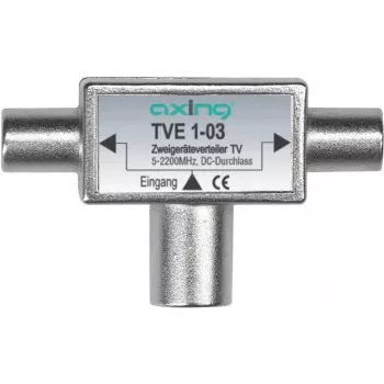 Skirstytuvas Axing TVE 1-03 sidabrinis