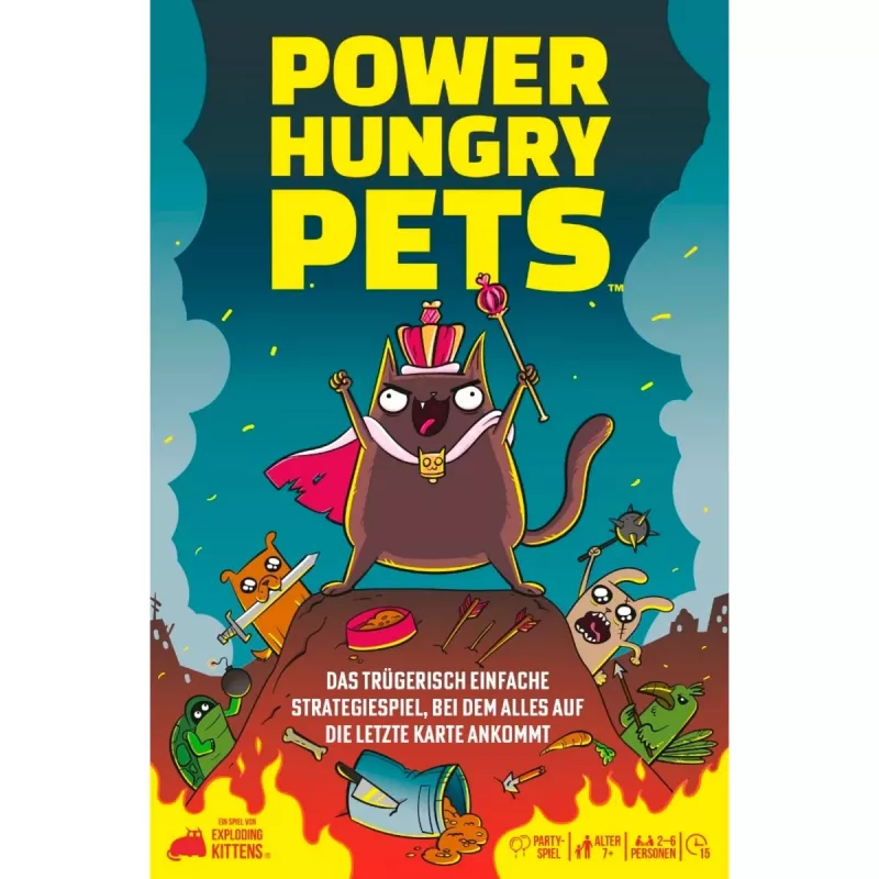 Power Hungry Pets, Kortų žaidimas