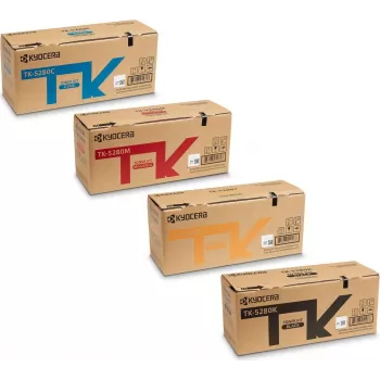 Originalus Kyocera TK-5280 tonerio kasetės 4 vnt. rinkinys
